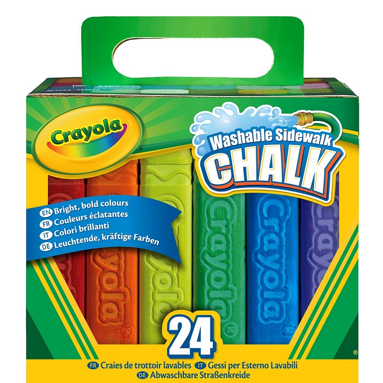 CRAYOLA 51-2024 KREDA TĘCZOWA 24szt.