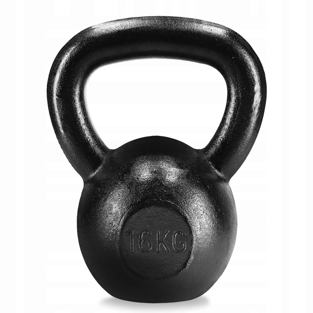 Spokey SCALES - Kettlebell / Obciążnik żeliwny 16