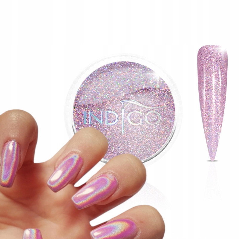 INDIGO Pyłek Holo Effect Fuchsia pyłek do zdobień