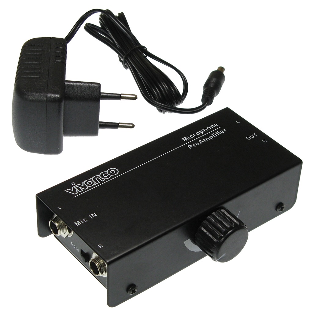 Przedwzmacniacz MIKROFONOWY i GITARY MA225 VIVANCO