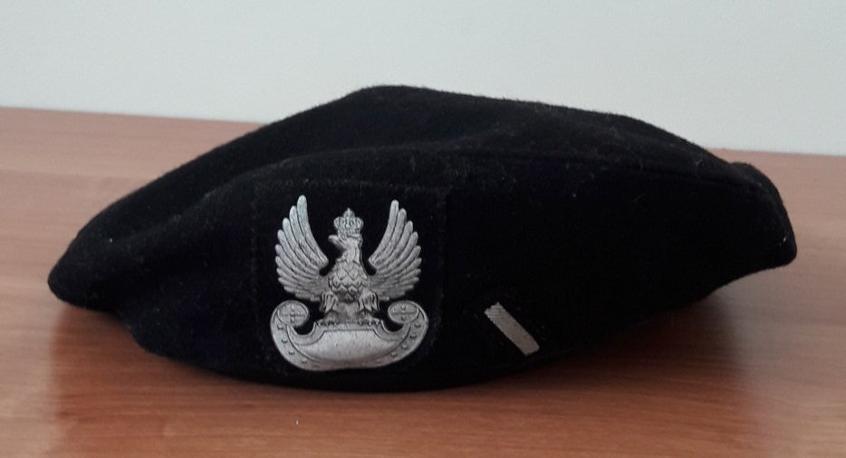 BERET CZARNY STARSZEGO SZEREGOWEGO WOJSKA POLSKIEG