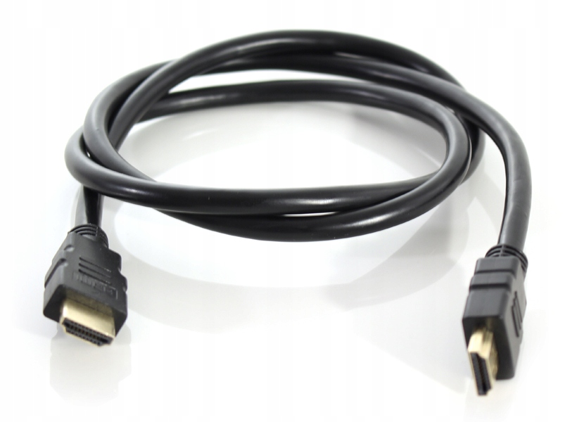 Kabel HDMI-HDMI 1.4 1M FullHD 4K 3D Ethernet 1M