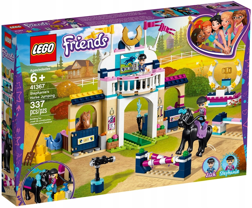 Купить LEGO FRIENDS 41367: Стабильная полоса препятствий «Лошади»: отзывы, фото, характеристики в интерне-магазине Aredi.ru