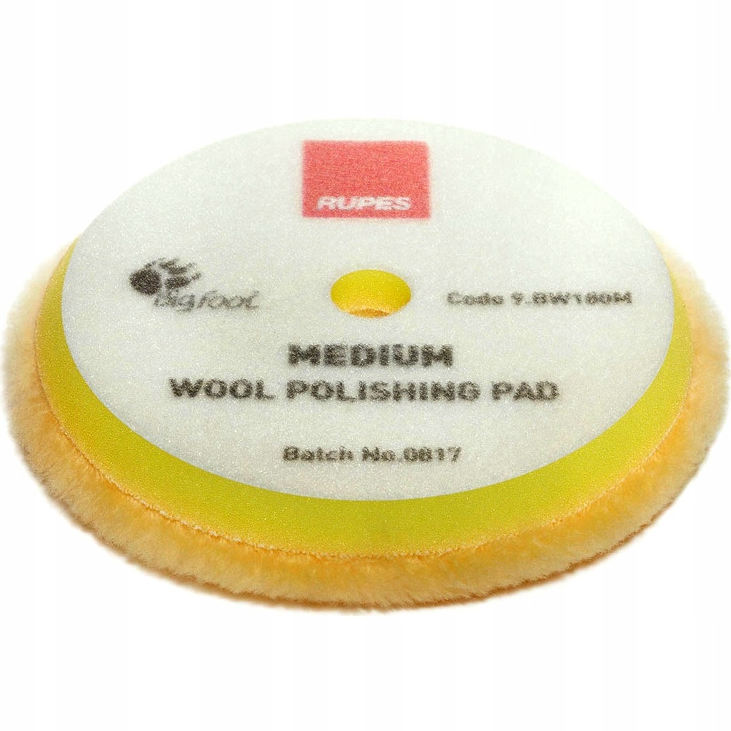 Futro polerskie RUPES Medium Wool Pad 150/170mm