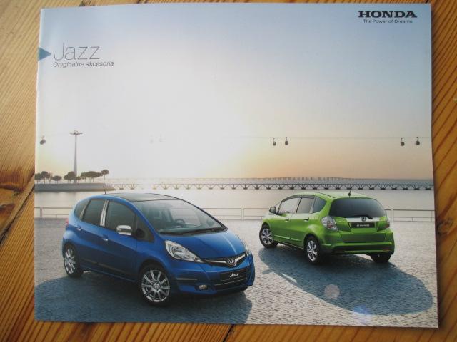 PROSPEKT AKCESORIA HONDA JAZZ PL