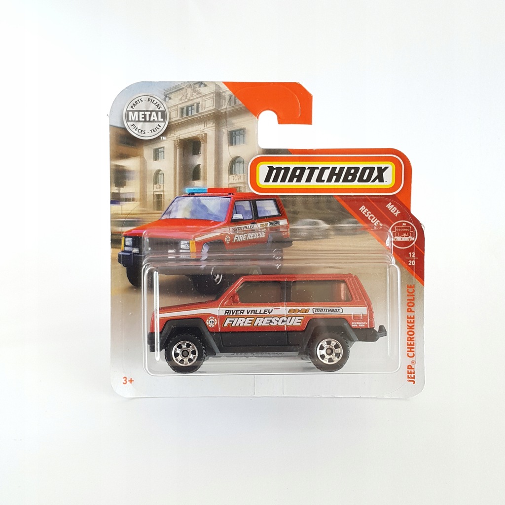 NOWE MATCHBOX JEEP CHEROKEE POLICE POLICA 12344478275