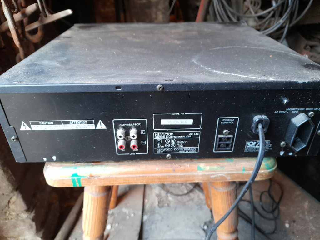 KENWOOD GE 940 Stereo Graphic Equalizer 11435665343 oficjalne