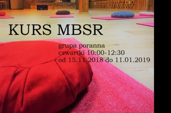 Kurs Mindfulness-Based Stress Reduction poranny