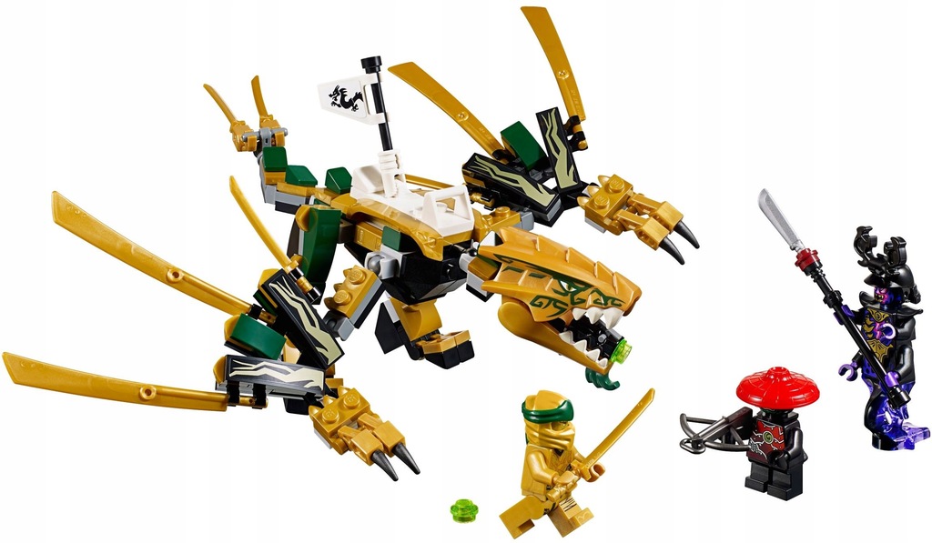 Купить LEGO NINJAGO 70666 Золотой дракон + КАТАЛОГ 2019: отзывы, фото, характеристики в интерне-магазине Aredi.ru