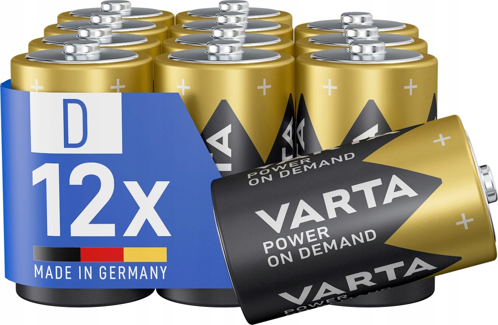 Bateria alkaliczna Varta D (R20) 8 szt.