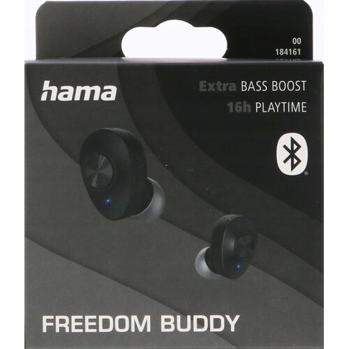 HAMA DOKANAŁOWE Freedom Buddy WIRELESS CZARNE