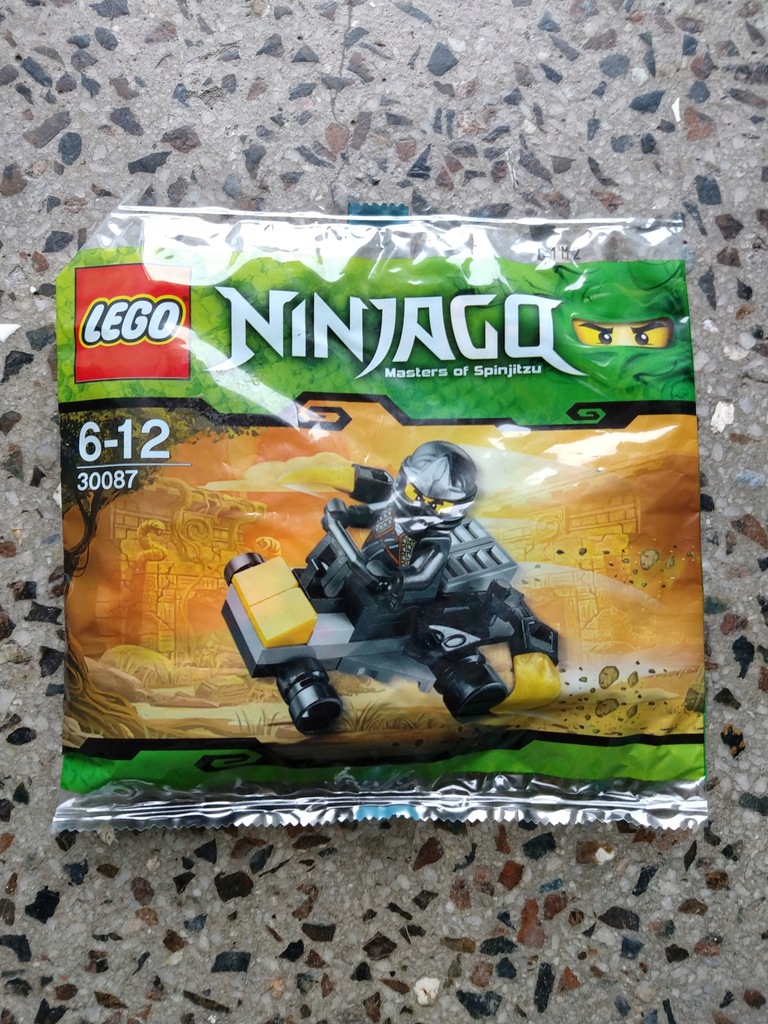 LEGO NINJAGO 30087 Pojazd Cole ZX - 9014156307 - oficjalne