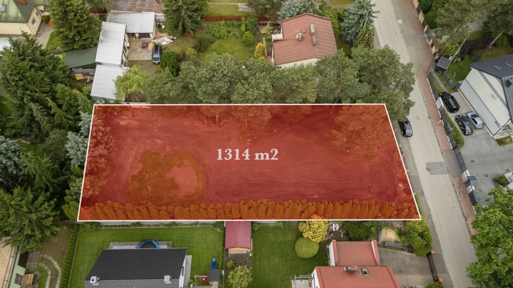 Działka, Sulejówek, Miński, 1314 m²