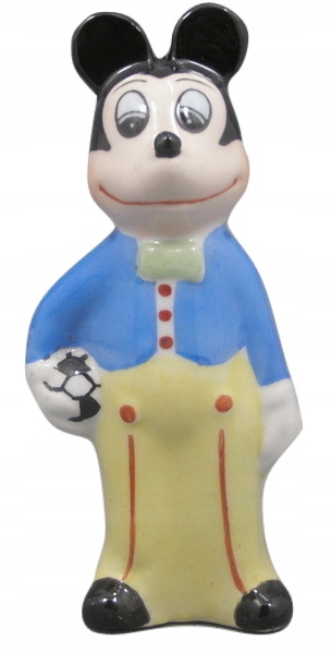 Piękna figurka Myszka Miki - PORCELANA !