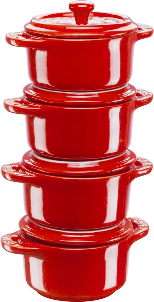 STAUB Zestaw 4 garnków ceramicznych 40508-158-0 Gift Giving