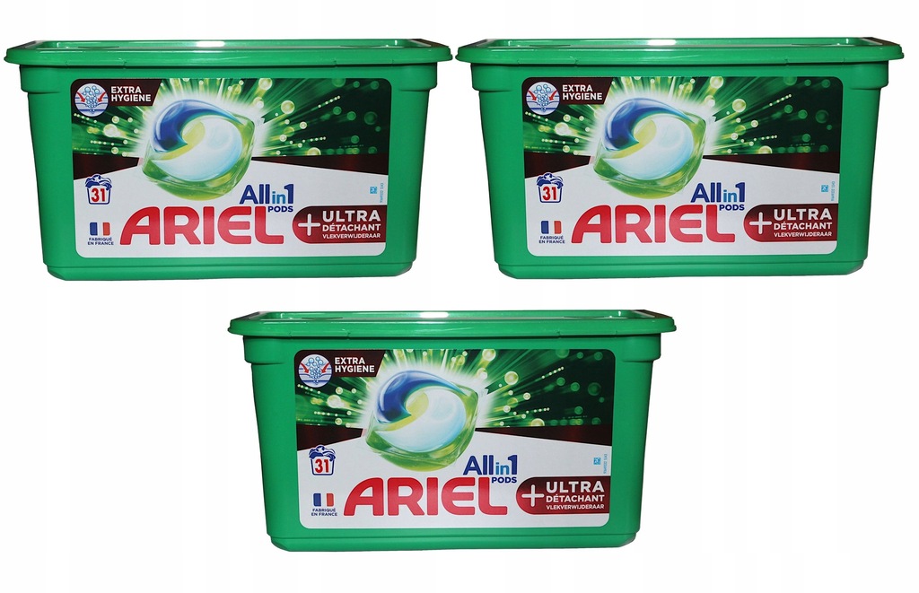 Kapsułki Ariel Ultra+ kolor białe 93 szt 13458973374 oficjalne