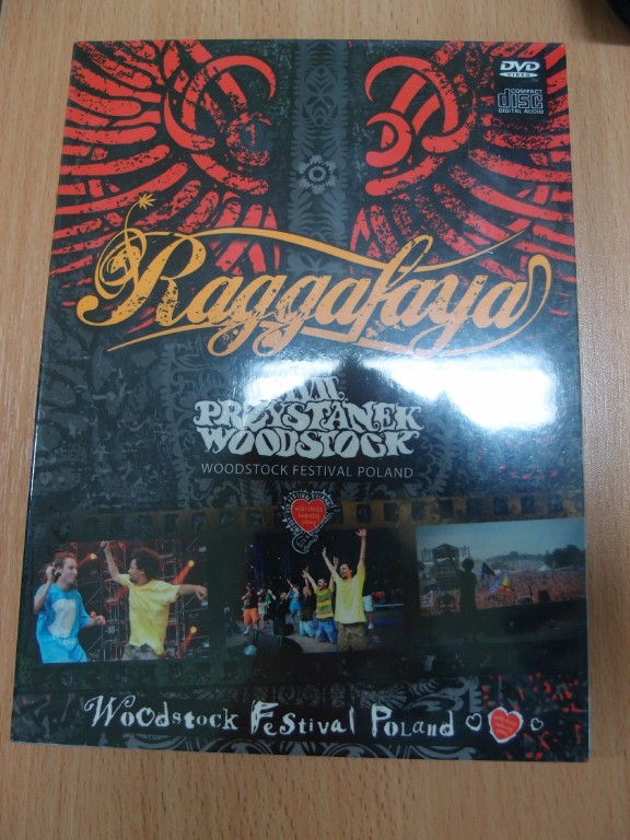 Płyta Raggafaya z 17. przystanku Woodstock. DVD+CD