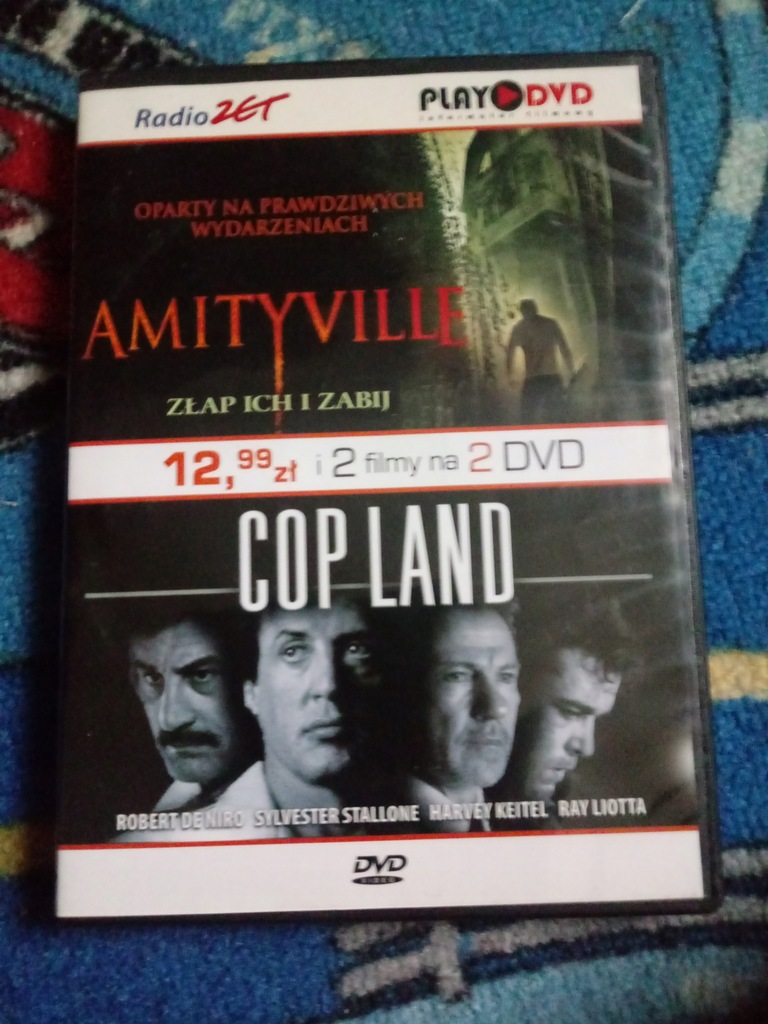 COP LAND ( STALLONE ) + AMITYVILLE - 2 DVD