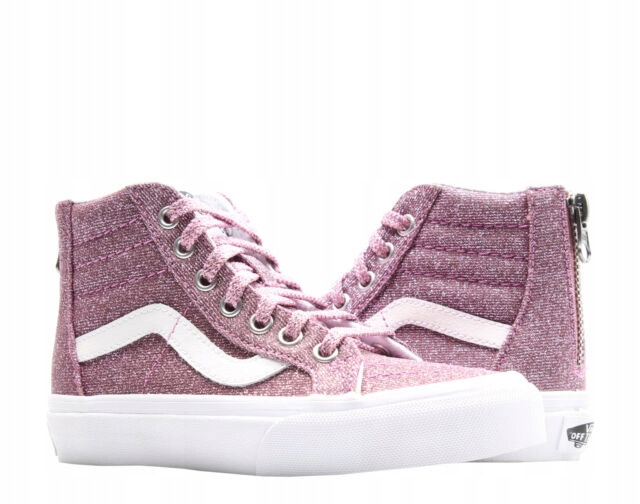 BUTY VANS SK8-HI ZIP K'S LUREX GLITTER/PINK R.30,5