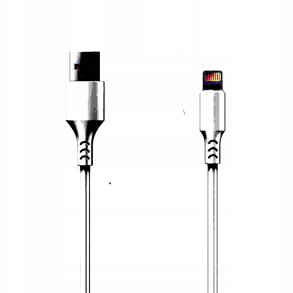 Setty kabel USB - Lightning 1,0 m 2A biały NEW