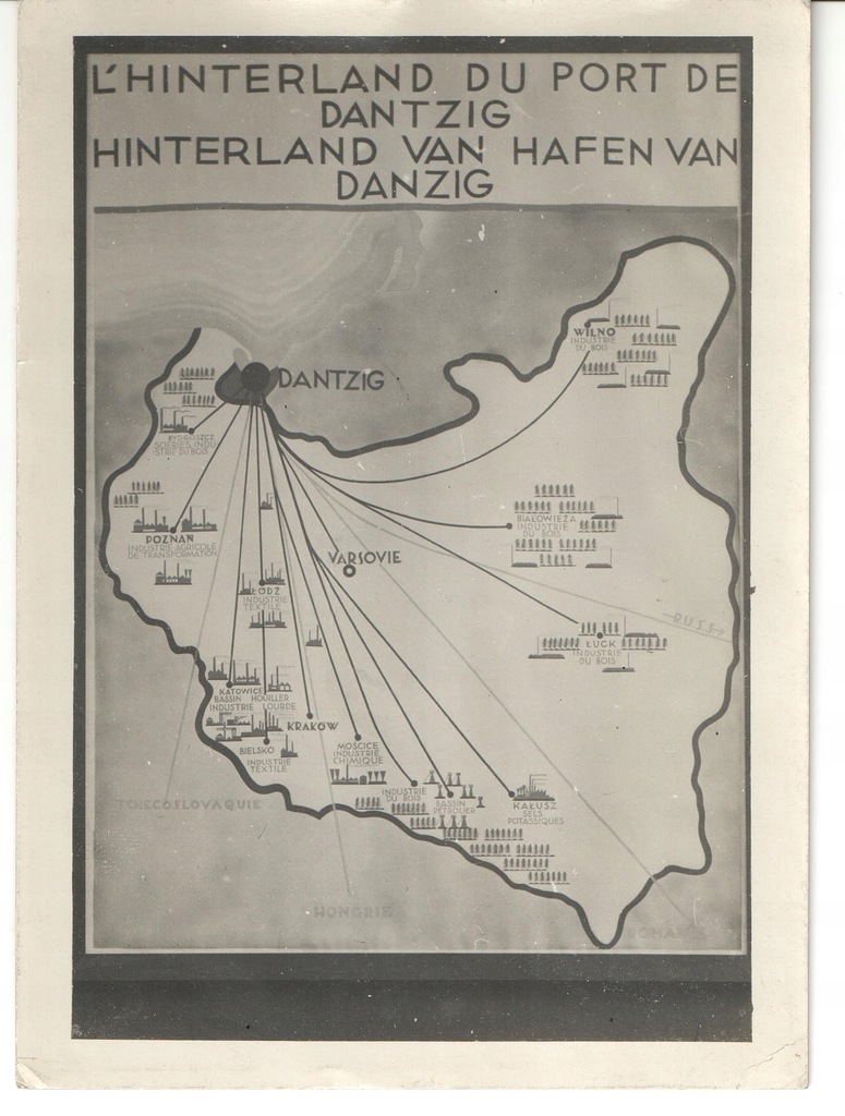 Port Gdański 12 tablic fotograficznych przed 1939