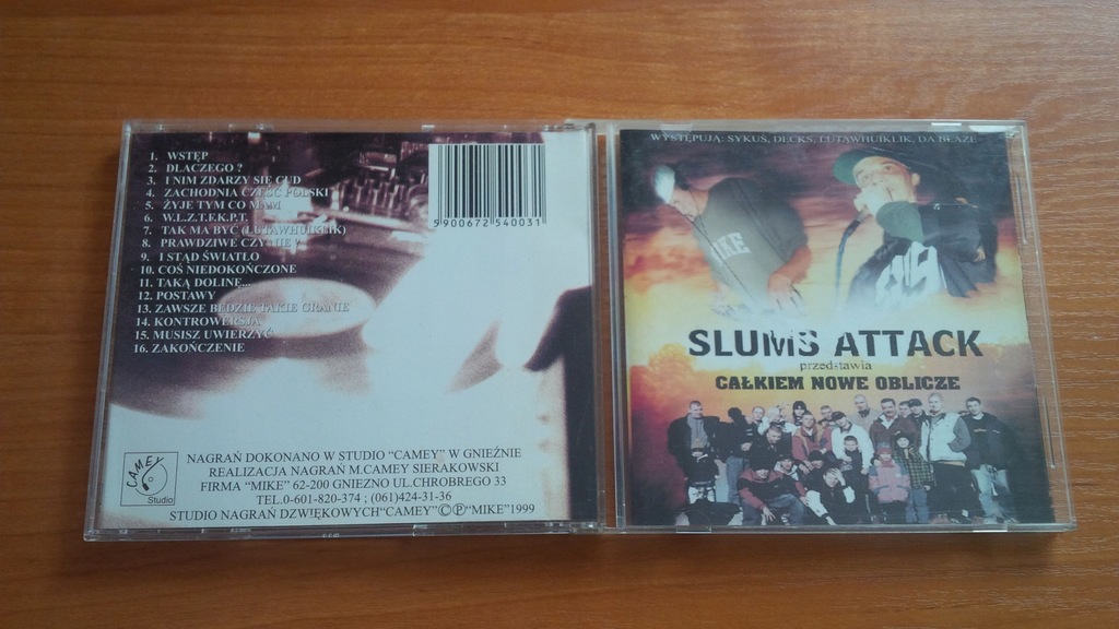 Slums Attack - Całkiem Nowe Oblicze 1999 CD 1 wyd