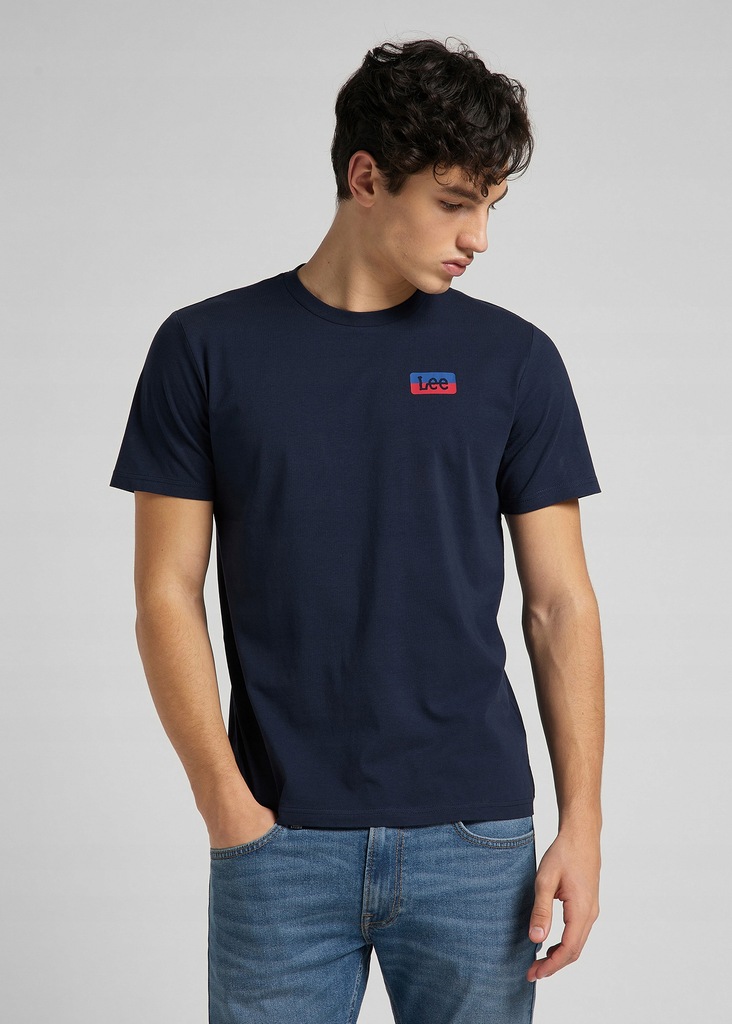 Lee Logo T-Shirt - Navy