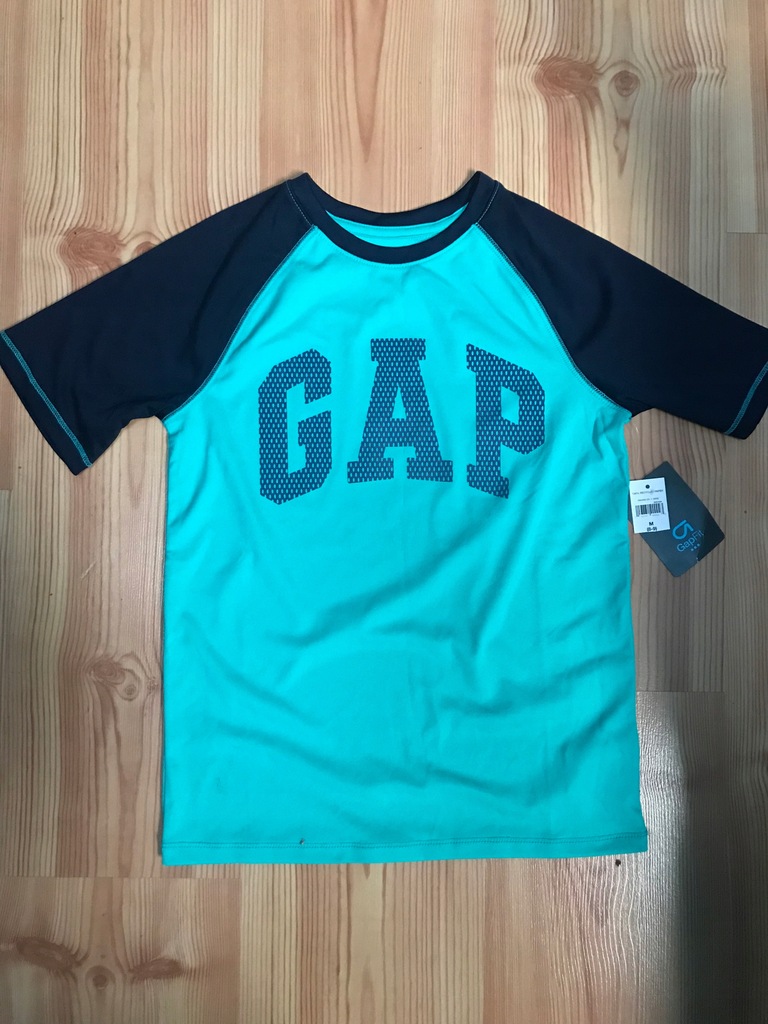 GAP T-shirt M, 8-9 lat; krótki rękaw