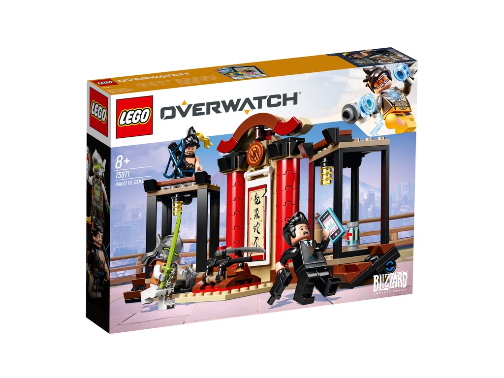 nowy zestaw Klocki LEGO Overwatch Hanzo vs. Genji 75971