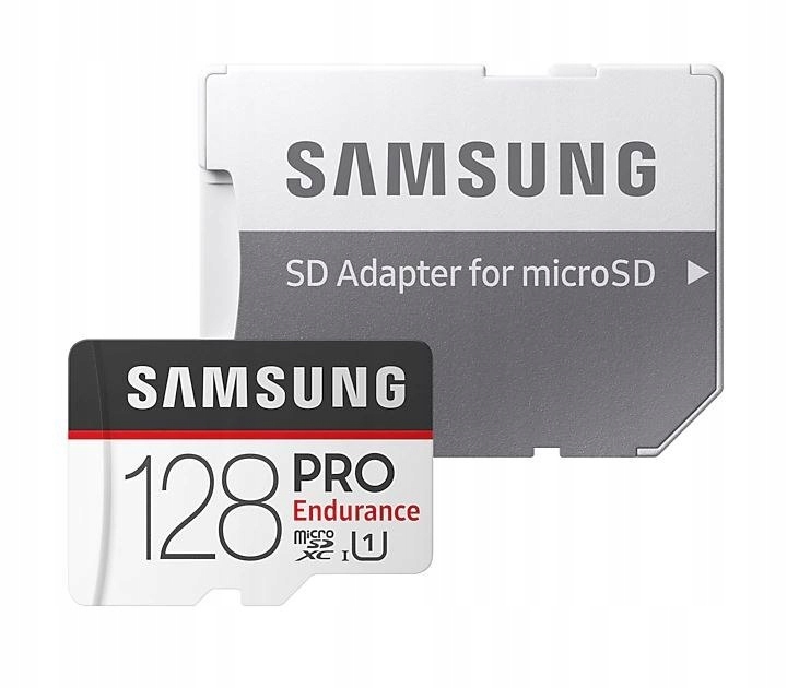 Samsung PRO Endurance 128 GB, MicroSDXC, Flash mem