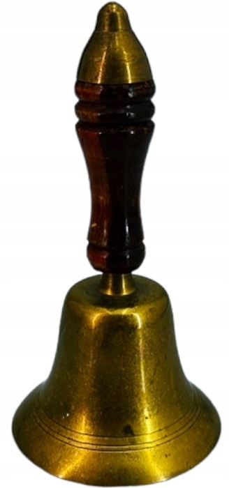 4932-20 ...... k#o DZWONEK MOSIEZNY VINTAGE 16CM