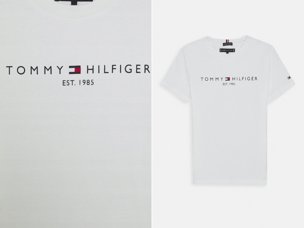 H001A14 Tommy Hilfiger KOSZULKA BASIC Z LOGO 176