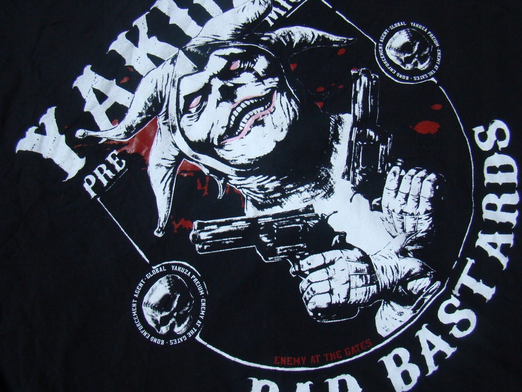 T SHIRT YAKUZA BAD BASTARDS 5 XL 7843793355 oficjalne archiwum Allegro
