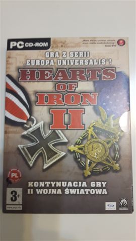 Gra PC "Hearts of IRON II"