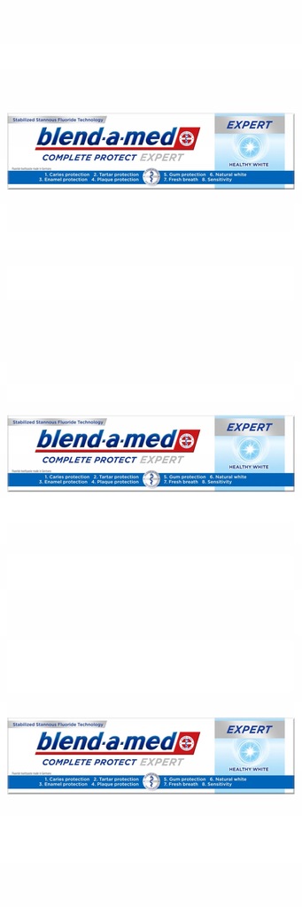 Pasta zębów blend-a-med Complete Expert 3x100 ml