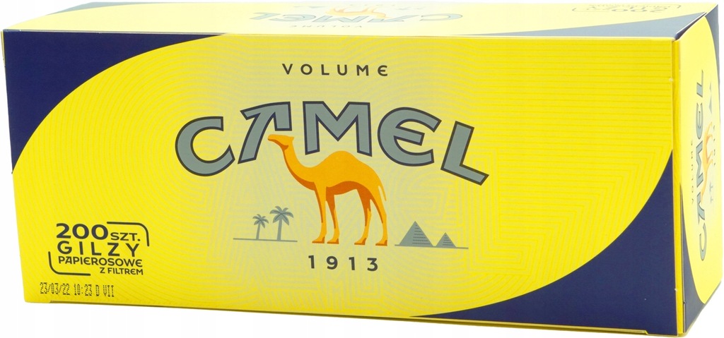 10x Gilzy Camel KS bezsmakowe 200 szt.