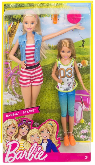 BARBIE DWJ64 LALKI SIOSTRY NA WYCIECZCE ZESTAW