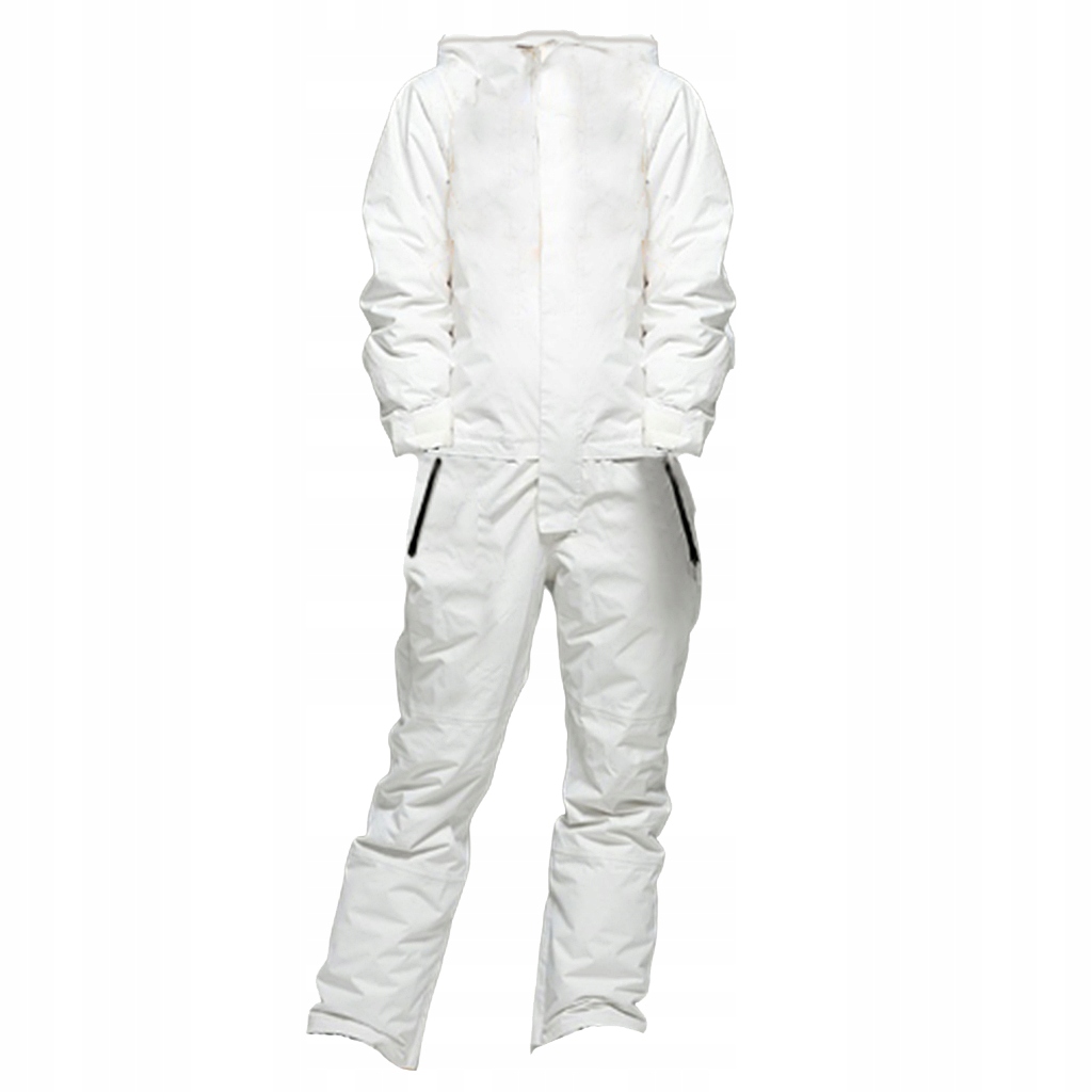 1 zestaw dorosłych Snowsuit - Biały XL