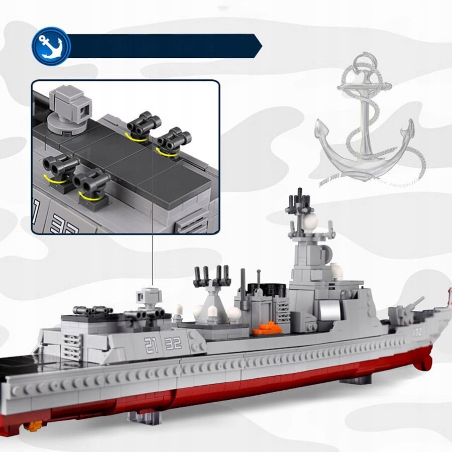 Купить Строительные блоки технических кораблей-эсминцев: отзывы, фото, характеристики в интерне-магазине Aredi.ru