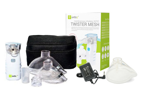 Intec inhalator MESH NE-105 + maska dla dziecka