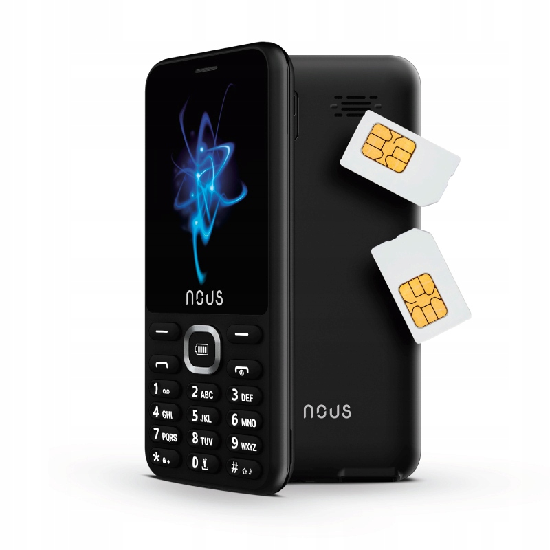 Купить Телефон NOUS Energy (NS2811) с Power Bank Белый: отзывы, фото, характеристики в интерне-магазине Aredi.ru