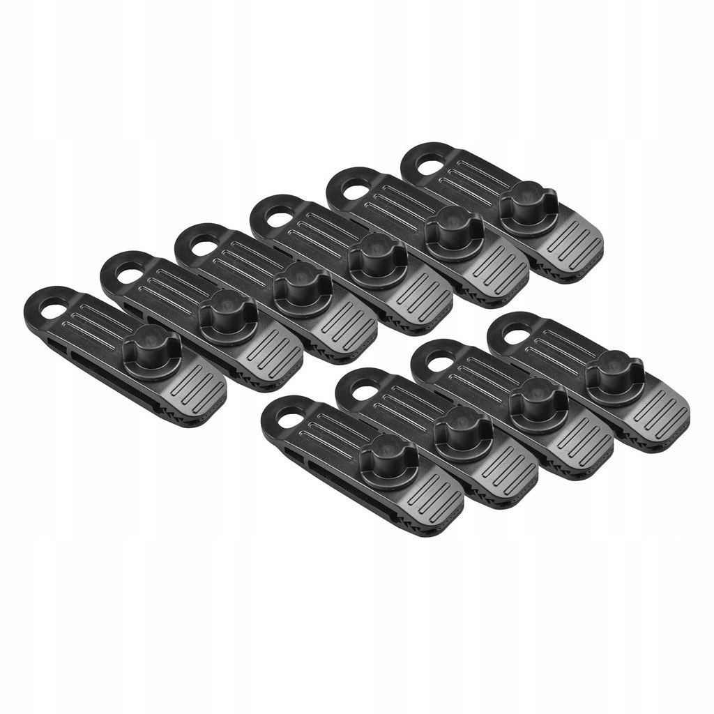 10x Pieces Reusable Tarp Clips Buckles Canopies without Carabiners
