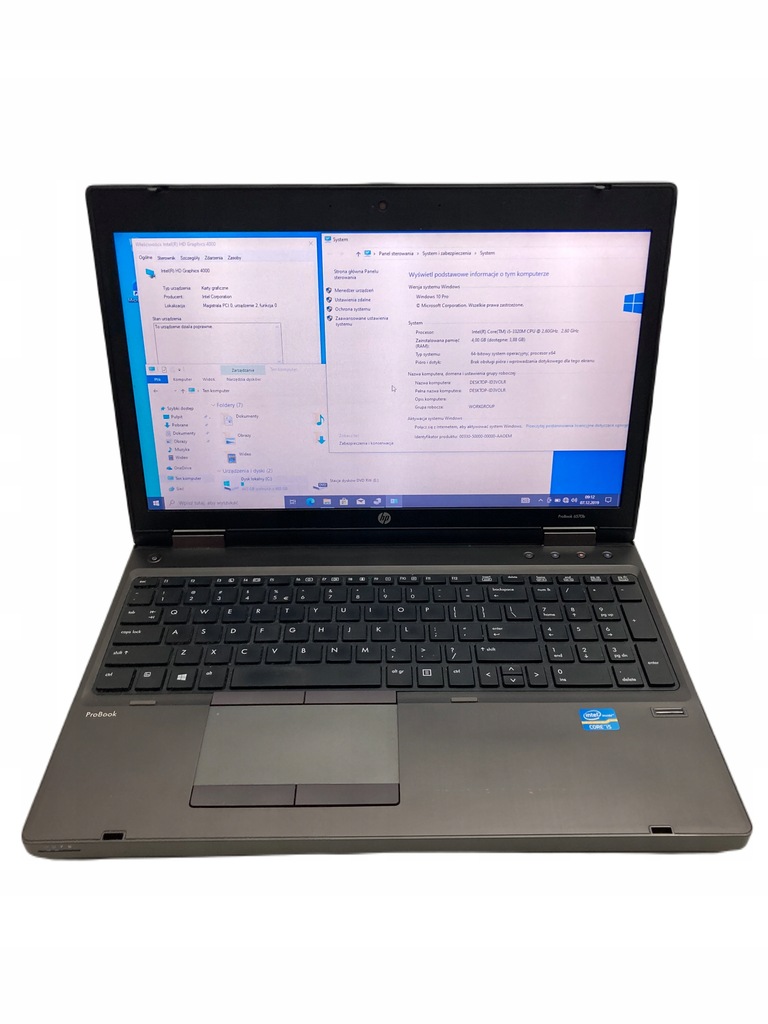Laptop HP ProBook 6570b 15,6" i5 4 GB 500 GB Ł15