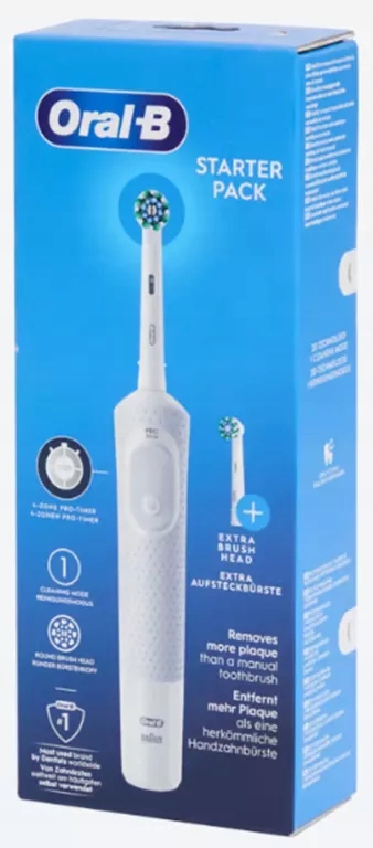 ELEKTRYCZNA SZCZOTECZKA DO ZĘBÓW ORAL-B STARTER PACK