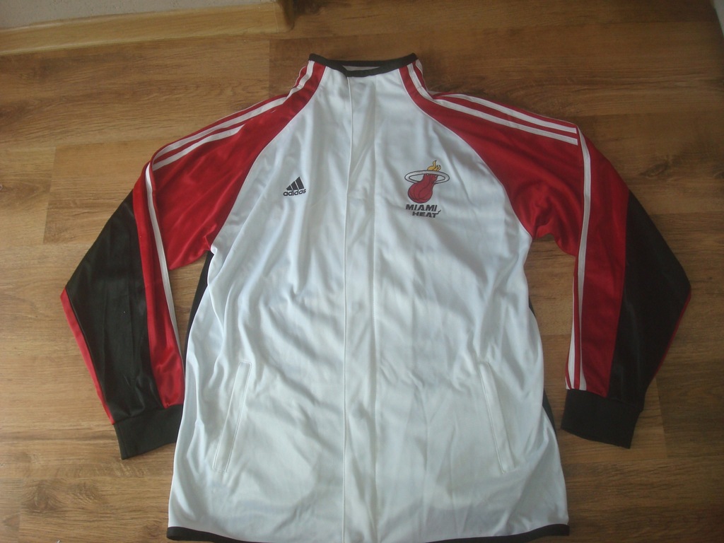 BLUZA SPORTOWA ADIDAS NBA MIAMI HEAT !!