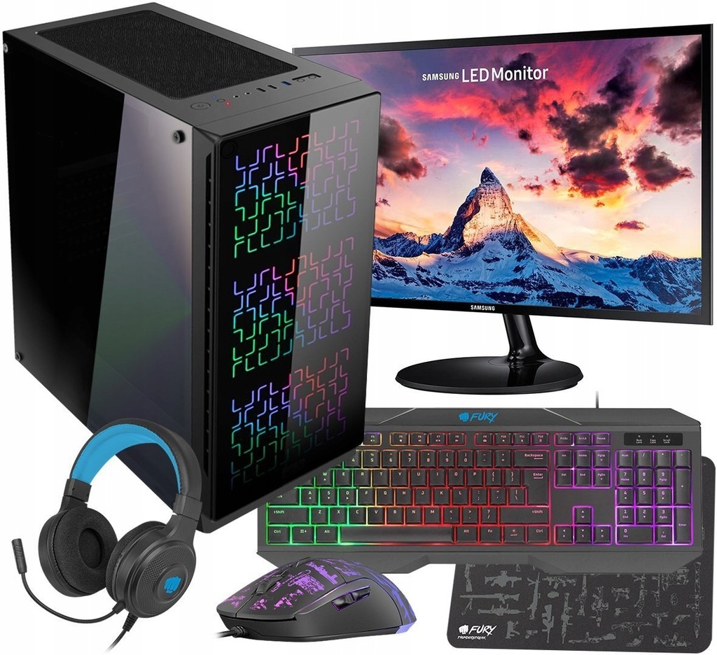 Купить RGB I5 8 ГБ 256 ГБ GT1030 МОНИТОР 24 ИГРОВОЙ КОМПЛЕКТ: отзывы, фото, характеристики в интерне-магазине Aredi.ru