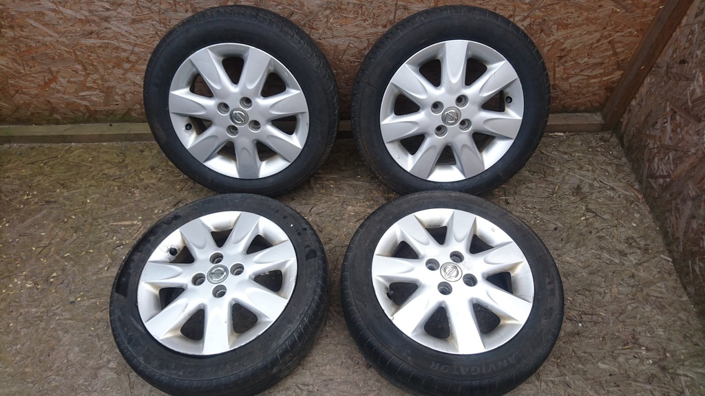 Nissan micra koła felgi z oponami 175/65R15 7360251245