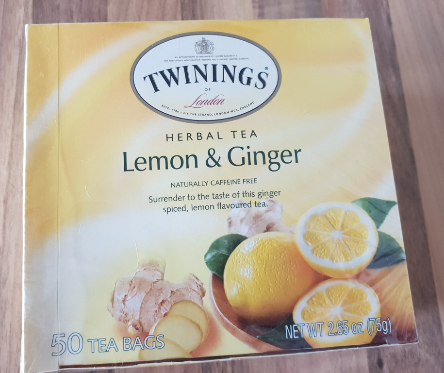Herbata Twinings Lemon&Ginger - 50 saszetek
