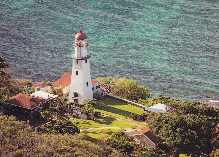 HAWAJE - DIAMOND HEAD - LATARNIA MORSKA