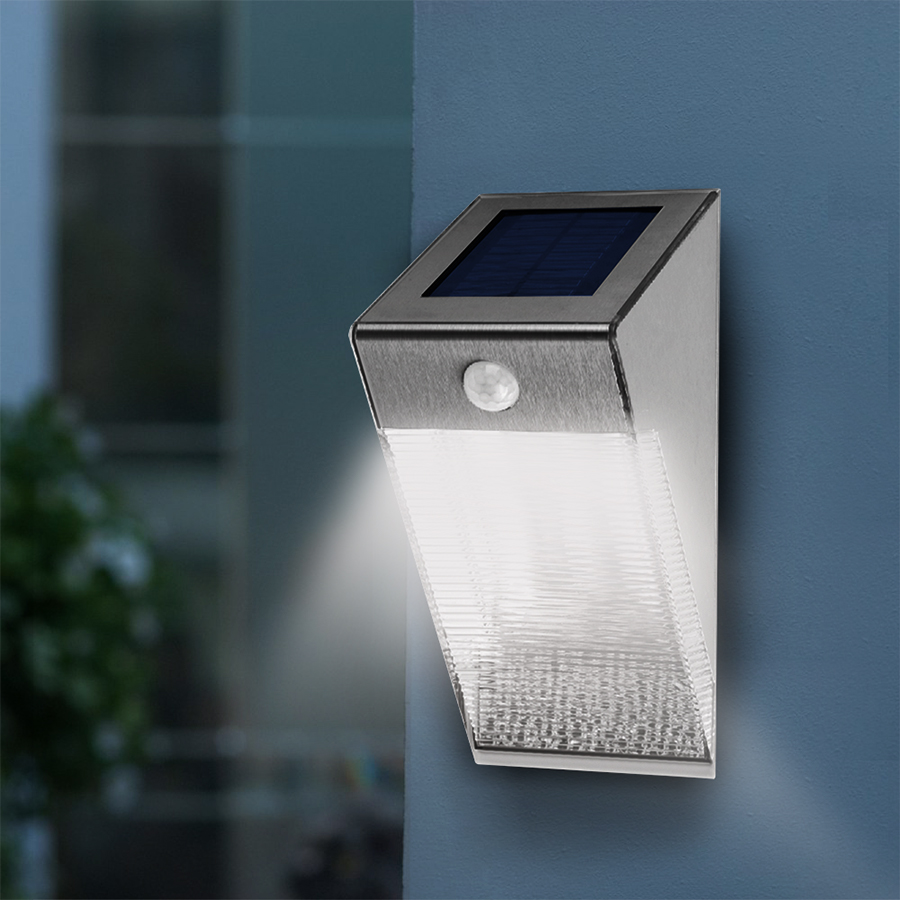 Lampa Solarna Led Z Czujnikiem Ruchu I Zmierzchu Ip Sol W Kwazar My